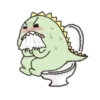 @stickerbuzz dinosaur 16