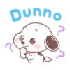Snoopy Teary Eyed 1. 20