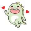@stickerbuzz dinosaur 28