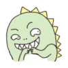 @stickerbuzz dinosaur 29