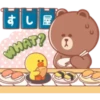 BROWN & FRIENDS: Pastel Food 9