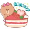 BROWN & FRIENDS: Pastel Food 10