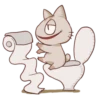 The cat which is lack of sleep 20