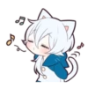 WHITE KITTEN 18