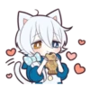 WHITE KITTEN 19
