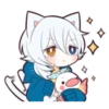 WHITE KITTEN 20
