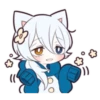 WHITE KITTEN 23