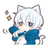 WHITE KITTEN 24