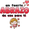 un fuerte ABRAZO de oso para ti MELISSA
