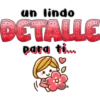 un lindo DETALLE para ti.... MELISSA