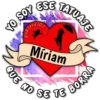 YO SOY ESE TATUAJE
all& Javitve
Míriam
QUE NO
NO SE TE BORR
