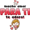 10 mucho amor PARA TI te adoro! MELISSA