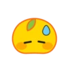 Orange emoji 8