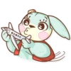 Plush Baby Bunny 12