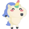 Unicornio Blue   (C) 8