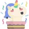 Unicornio Blue   (C) 12