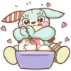 Plush Baby Bunny 24