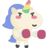 Unicornio Blue   (C) 17