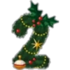 Numeros Navideños 9