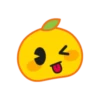 Orange emoji 16