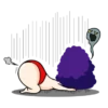 Purple Meme Face 7