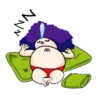 Purple Meme Face 8