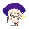 Purple Meme Face 11
