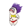 Purple Meme Face 14