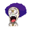 Purple Meme Face 21