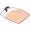 Black cat boy sticker 18