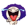 Purple Meme Face 29