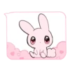 rabbits and girls pink 17