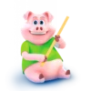 porco da tele sena ações 19