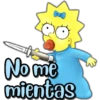 No me
mientas
