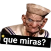 que miras?