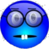 Blue Smiley 2 Clásica 6