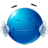 Blue Smiley 3 Clásica 9