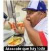 Atascate que hay lodo