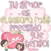 Tu amor
es
el tesoro más
Preciado
que
tengo!
melissa
+8+
Love