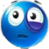 Blue Smiley 3 Clásica 11