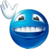 Blue Smiley 3 Clásica 12
