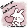 El amor que
todo lo cura...
Es una locura!!