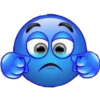 Blue Smiley 3 Clásica 15