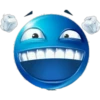 Blue Smiley 3 Clásica 16