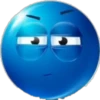 Blue Smiley 3 Clásica 17