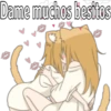 Dame muchos besitos
