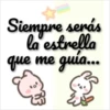 Siempre serás
la estrella
que me guía...
33