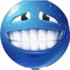 Blue Smiley 3 Clásica 25