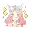 Rabbit ear girl Rosy 25