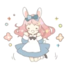 Rabbit ear girl Rosy 26